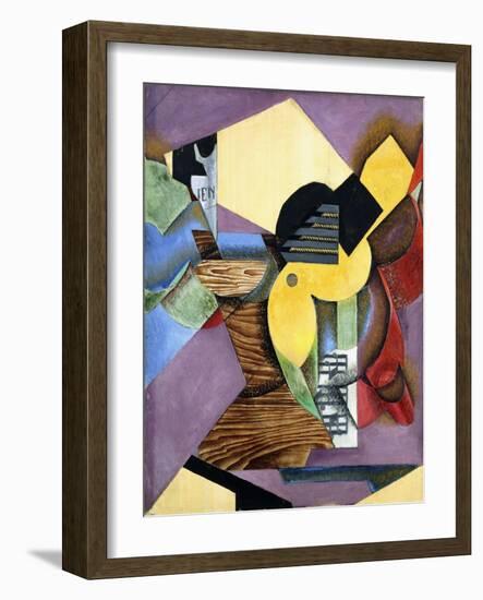 Guitar, 1913-Juan Gris-Framed Giclee Print