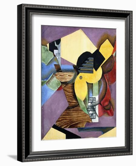 Guitar, 1913-Juan Gris-Framed Giclee Print