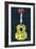 Guitar 2-Design Turnpike-Framed Giclee Print