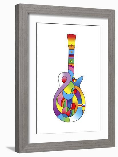 Guitar 712-Howie Green-Framed Giclee Print