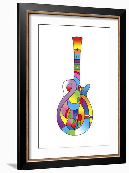 Guitar 712-Howie Green-Framed Giclee Print