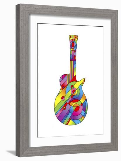 Guitar 79-Howie Green-Framed Giclee Print