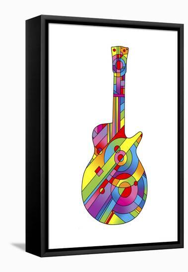 Guitar 79-Howie Green-Framed Premier Image Canvas