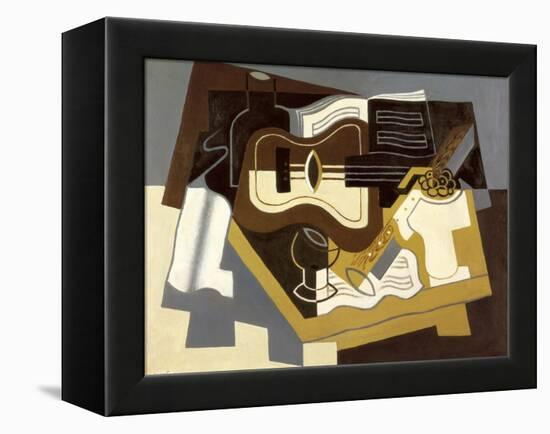 Guitar and Clarinet, 1920-Juan Gris-Framed Premier Image Canvas