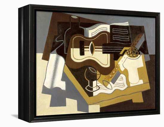 Guitar and Clarinet, 1920-Juan Gris-Framed Premier Image Canvas