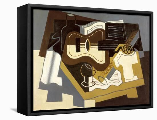 Guitar and Clarinet, 1920-Juan Gris-Framed Premier Image Canvas