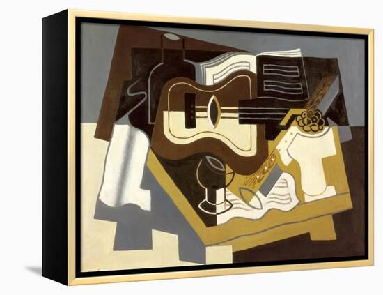 Guitar and Clarinet, 1920-Juan Gris-Framed Premier Image Canvas