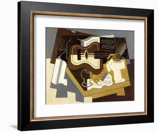 Guitar and Clarinet, 1920-Juan Gris-Framed Giclee Print