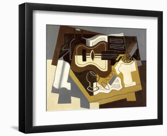 Guitar and Clarinet, 1920-Juan Gris-Framed Giclee Print