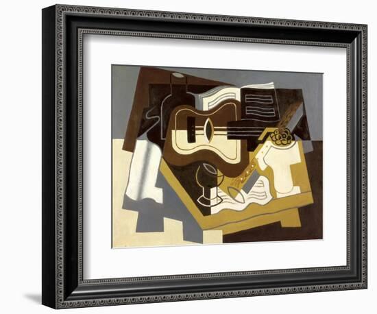 Guitar and Clarinet, 1920-Juan Gris-Framed Giclee Print