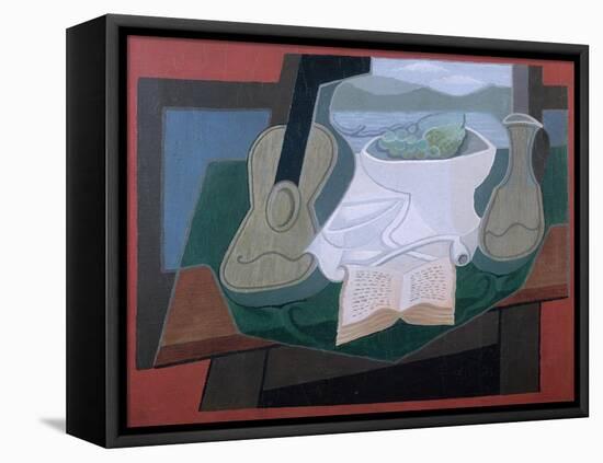 Guitar and Fruitbowl-Juan Gris-Framed Premier Image Canvas