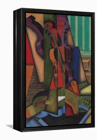 Guitar and Violin, 1913-Juan Gris-Framed Premier Image Canvas