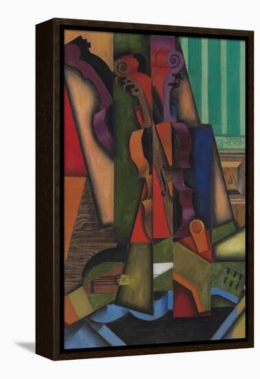 Guitar and Violin, 1913-Juan Gris-Framed Premier Image Canvas