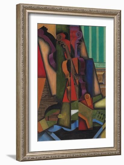 Guitar and Violin, 1913-Juan Gris-Framed Giclee Print