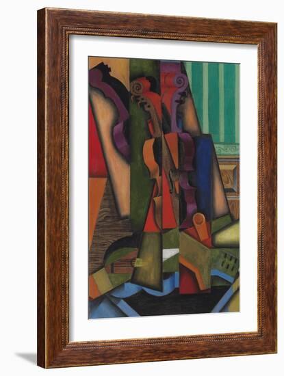 Guitar and Violin, 1913-Juan Gris-Framed Giclee Print