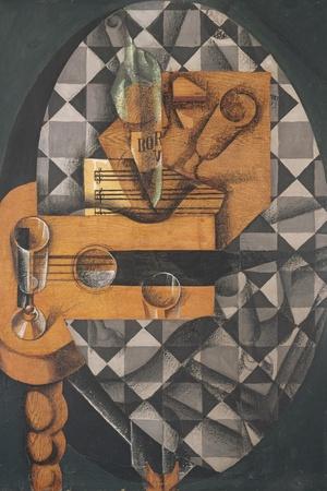 Number Painting for Adults Bottle and Glass On A Table Painting by Juan  Gris Arts Craft for Home Wall Decor