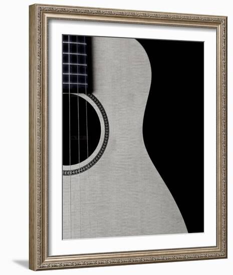 Guitar Curves-Monika Burkhart-Framed Photo