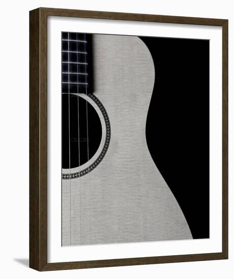 Guitar Curves-Monika Burkhart-Framed Photo