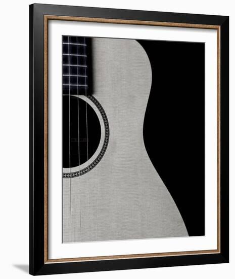 Guitar Curves-Monika Burkhart-Framed Photo