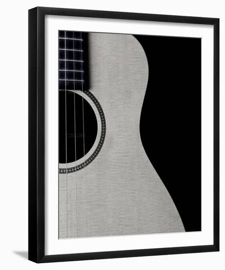 Guitar Curves-Monika Burkhart-Framed Photo