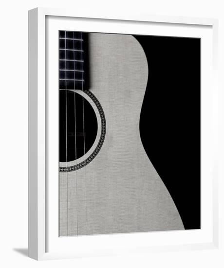 Guitar Curves-Monika Burkhart-Framed Photo