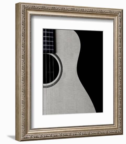 Guitar Curves-Monika Burkhart-Framed Photo