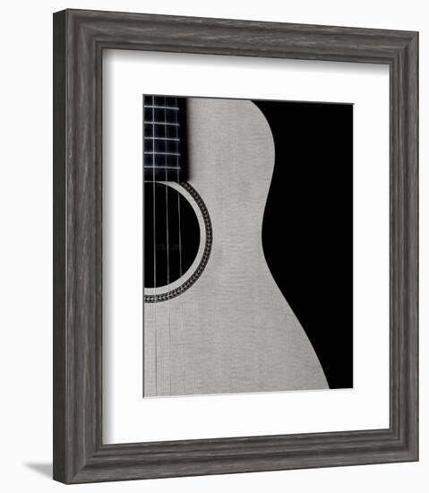 Guitar Curves-Monika Burkhart-Framed Photo