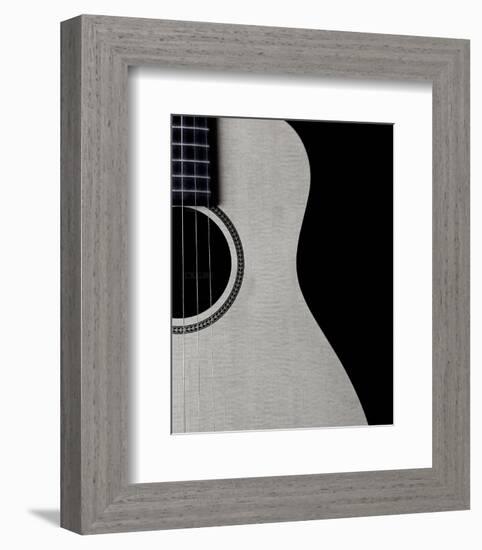 Guitar Curves-Monika Burkhart-Framed Photo