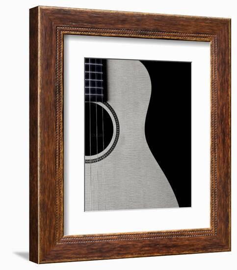 Guitar Curves-Monika Burkhart-Framed Photo