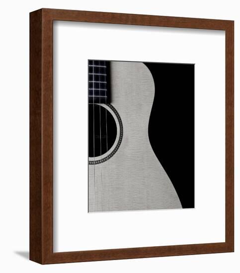 Guitar Curves-Monika Burkhart-Framed Photo