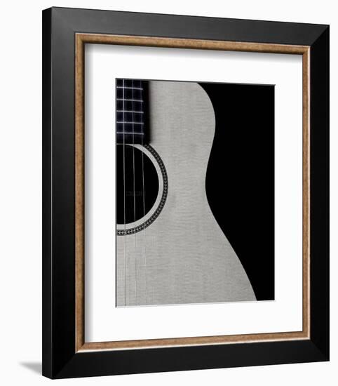 Guitar Curves-Monika Burkhart-Framed Photo