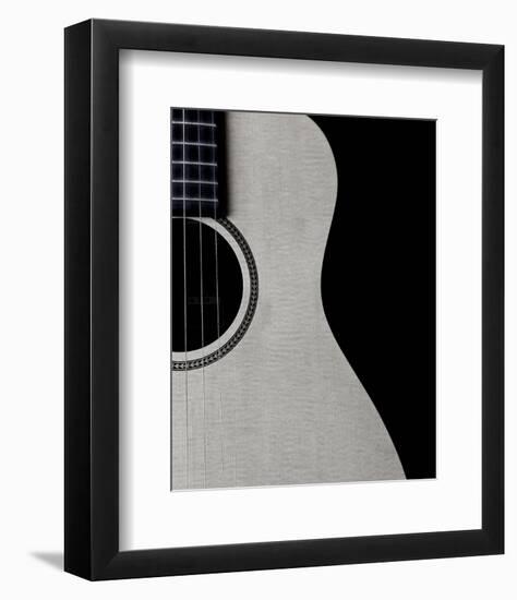 Guitar Curves-Monika Burkhart-Framed Photo