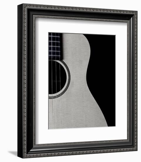 Guitar Curves-Monika Burkhart-Framed Photo