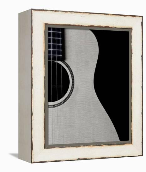 Guitar Curves-Monika Burkhart-Framed Stretched Canvas