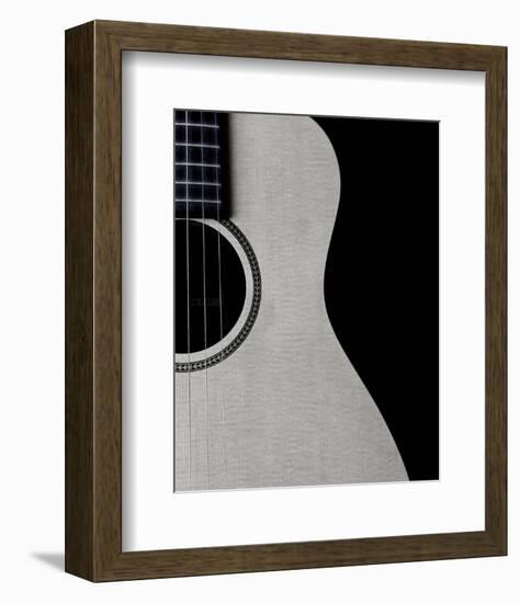 Guitar Curves-Monika Burkhart-Framed Photographic Print