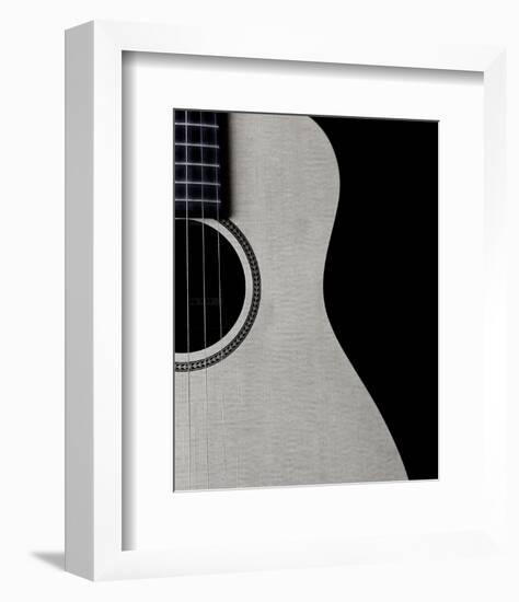 Guitar Curves-Monika Burkhart-Framed Photographic Print
