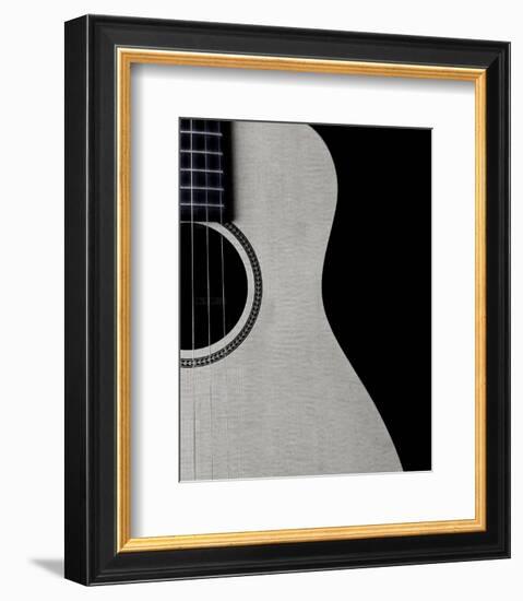 Guitar Curves-Monika Burkhart-Framed Photographic Print