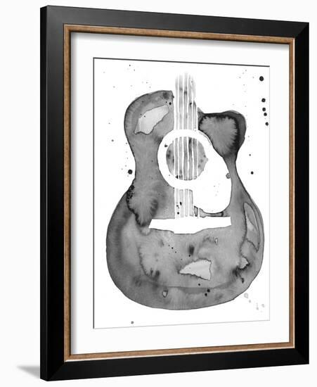 Guitar Flow I-Annie Warren-Framed Art Print