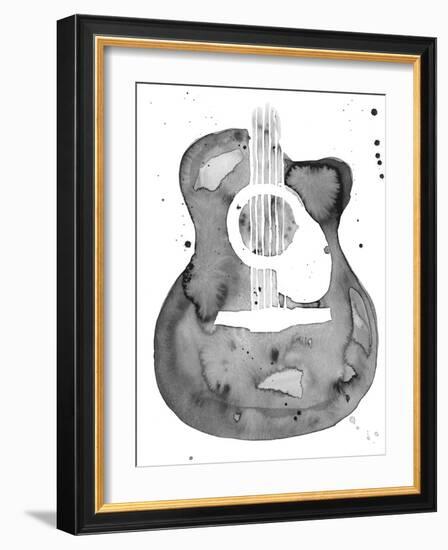 Guitar Flow I-Annie Warren-Framed Art Print