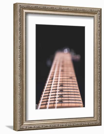 Guitar Fretboard-null-Framed Photographic Print