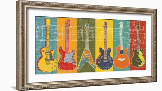 Guitar Hero-M^J^ Lew-Framed Art Print