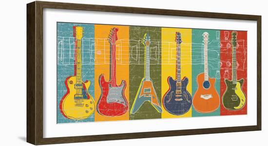 Guitar Hero-M^J^ Lew-Framed Art Print