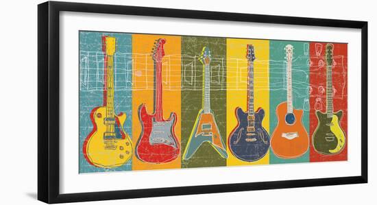 Guitar Hero-M^J^ Lew-Framed Art Print