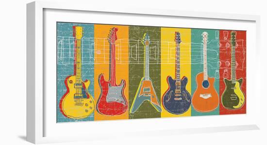 Guitar Hero-M^J^ Lew-Framed Art Print