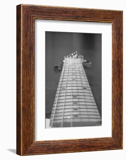 Guitar Neck Journey-null-Framed Photographic Print