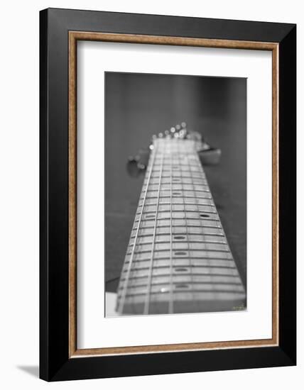 Guitar Neck Journey-null-Framed Photographic Print