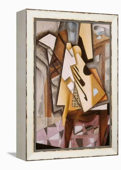 Guitar on a Chair-Juan Gris-Framed Premier Image Canvas