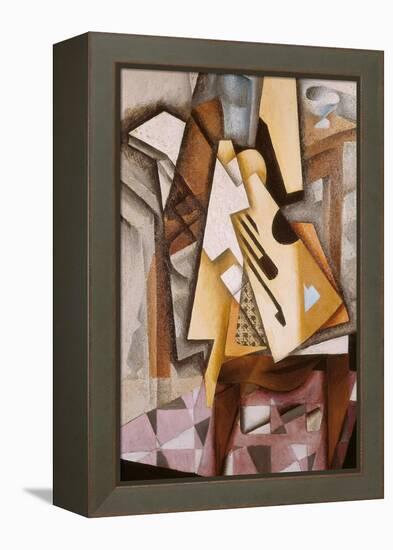 Guitar on a Chair-Juan Gris-Framed Premier Image Canvas