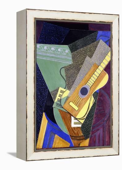 Guitar on a Table; Guitare Sur Une Table, 1916-Juan Gris-Framed Premier Image Canvas