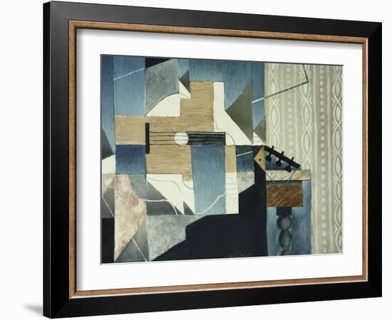 Guitar on Table; La Guitare Sur La Table, 1913-Juan Gris-Framed Giclee Print